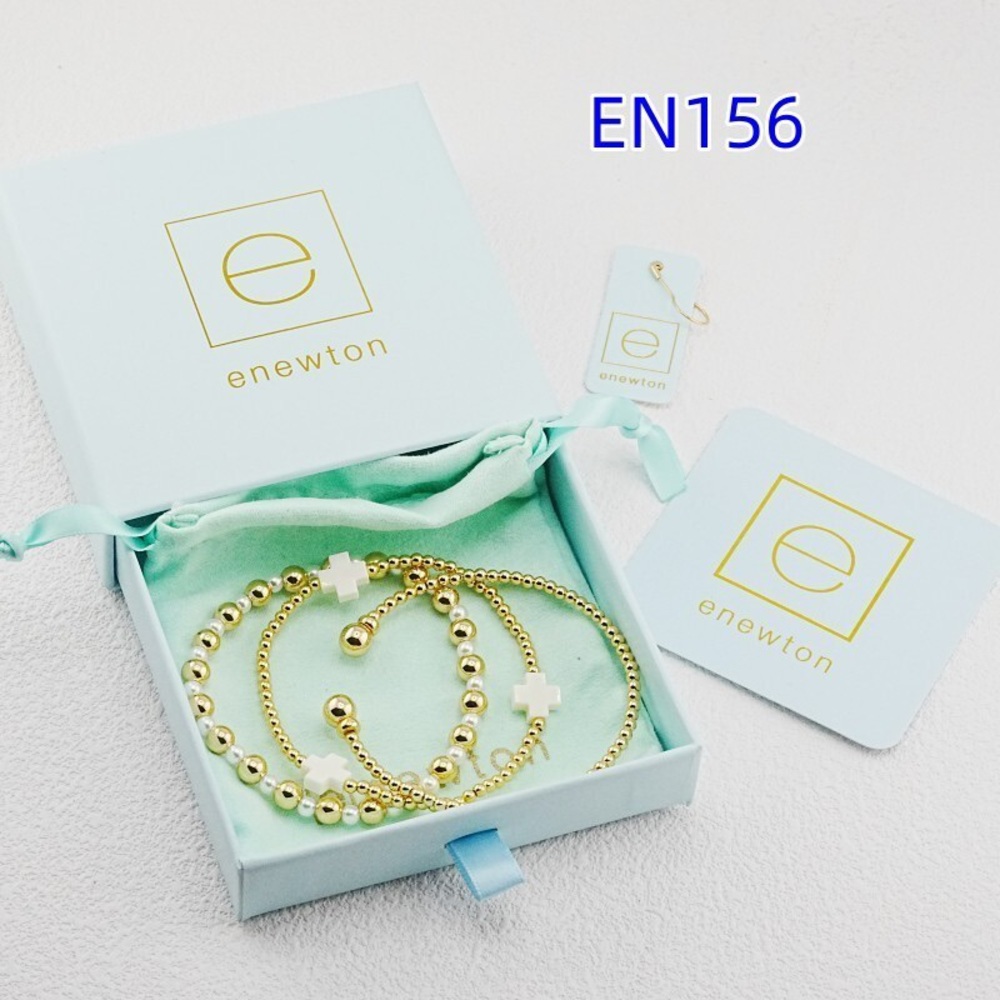 🍸 enewton Style 3-Strand "Classic Empire" Gold Stack
